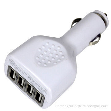 4USB in Car Charger KC4New